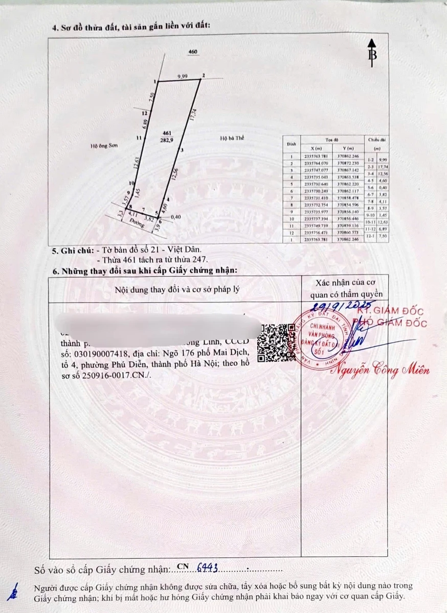 Bán đất 283m2 mặt tiền 8m Khê Thượng Đông Triều Quảng Ninh - Ảnh 1