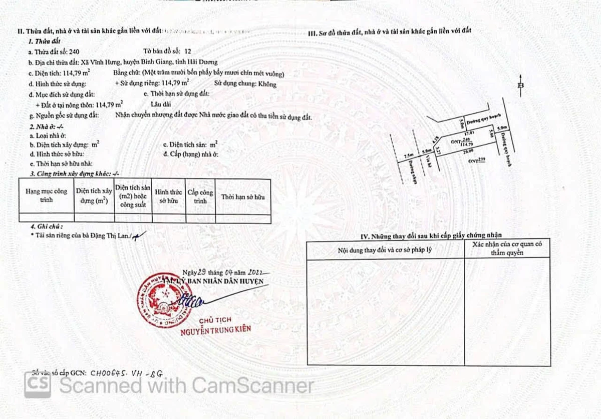 Bán lô đất Khu đô thị Đại Dương Hải Dương 114,79m2 - Ảnh thu nhỏ 2