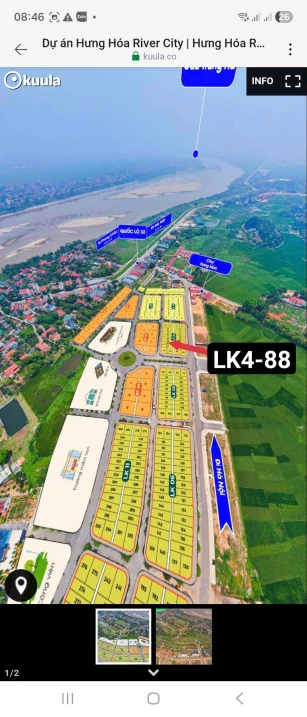 Đất nền dự án Hưng Hóa Tam Nông Phú Thọ, giá chỉ 1,6 tỷ, 85m2, đường vào rộng 24m, tiện xây dựng - Ảnh thu nhỏ 4