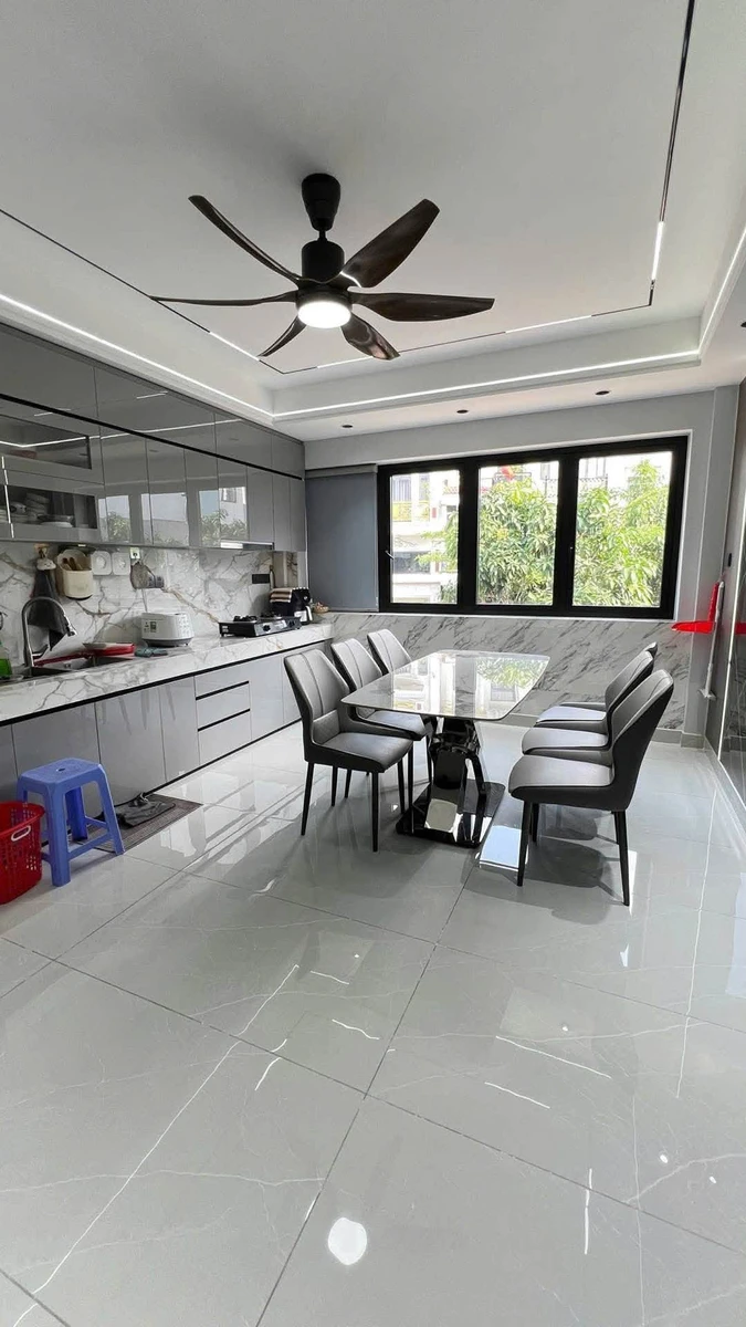 Bán nhà 1 trệt 1 lửng 3 lầu 4x13m, 5PN, giá 6,39 tỷ, Phường Bình Tân (Q. Bình Tân cũ) - Ảnh thu nhỏ 3