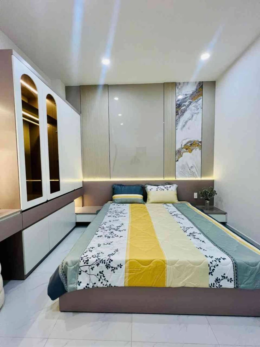 Bán nhà mặt tiền Lê Văn Thọ, Gò Vấp, 3.6x17m, 4 tầng, 8.5 tỷ - Ảnh thu nhỏ 4