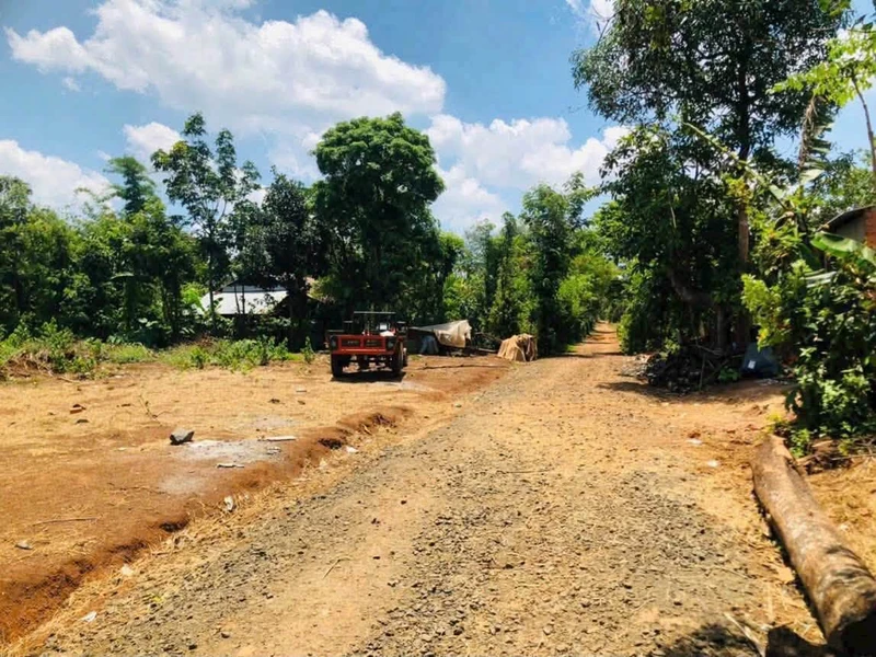 Bán lô đất 10x46m giá 579 triệu gần trục chính Ea Tiêu, Cư Kuin, Đắk Lắk