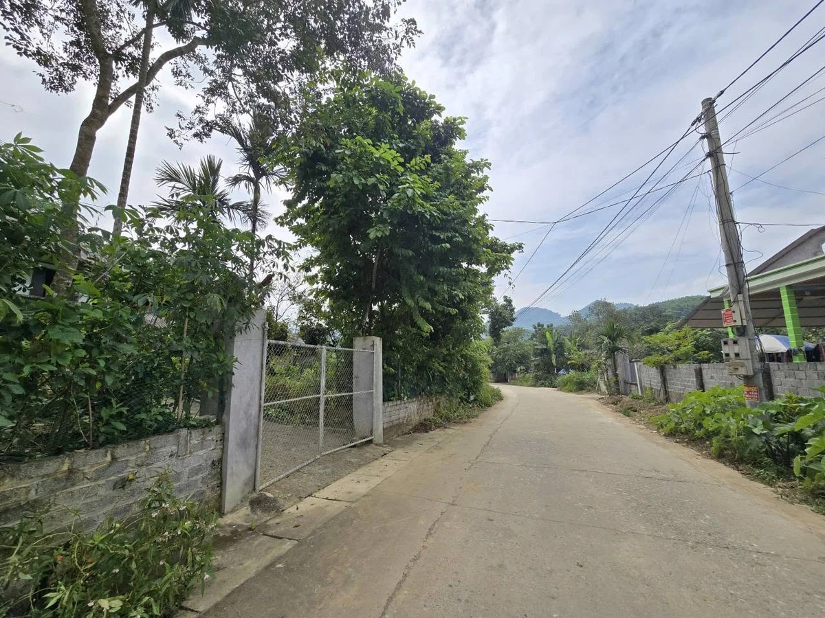 Bán khuôn viên nhà vườn 1400m2 gần suối, có 2 nhà sàn tại Đà Bắc, Hòa Bình - Ảnh thu nhỏ 3
