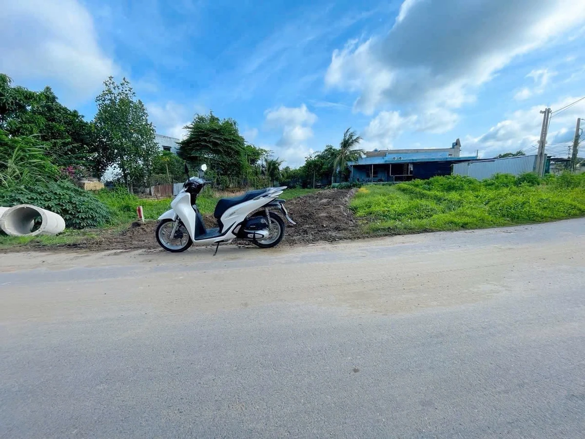 Bán đất thổ cư 5x30m (150m2) mặt tiền nhựa tại khu phố 4, thị trấn Đức Hòa, Long An - Ảnh thu nhỏ 3