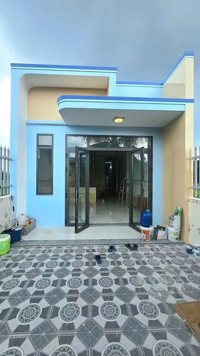 Bán nhà mới xây 3PN, 155m² ở Thị trấn Đức Hoà - Ảnh 1