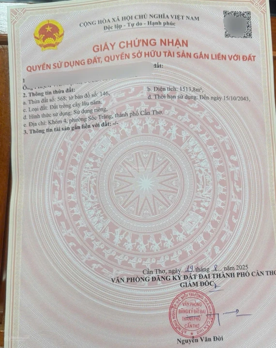 Bán đất mặt đường Phạm Hùng, Sóc Trăng, giá siêu hời 42 tỷ, 3774 m2