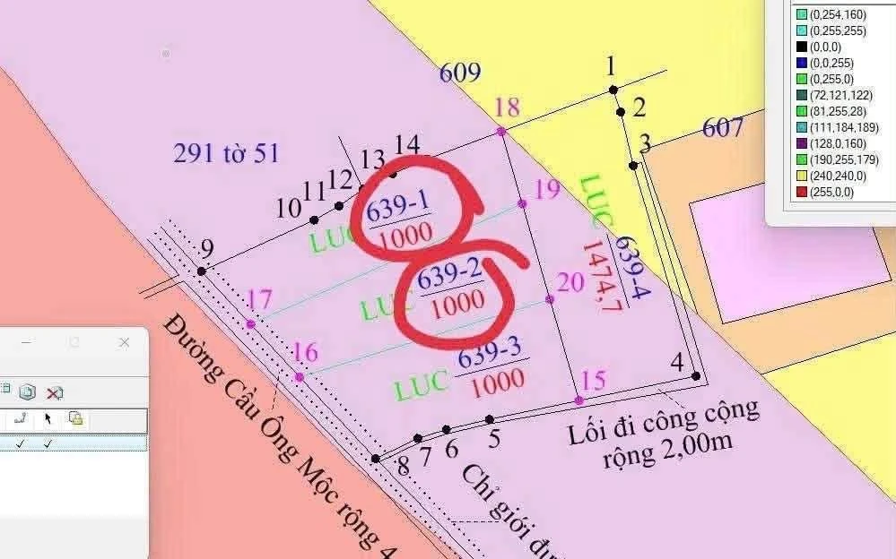 Bán đất thổ cư 1000m2 mặt tiền đường cầu Ông Mộc, Xã Mỹ Lệ, Cần Đước, giá 4,2 tỷ - Ảnh thu nhỏ 5