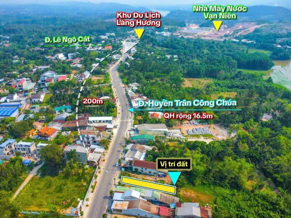 Bán đất mặt tiền Huyền Trân Công Chúa Huế 179m² 22.5 triệu/m² - Ảnh 1