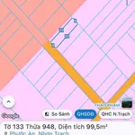 Bán đất 100m2 (95m2 thổ cư) Vĩnh Thanh, Nhơn Trạch, Đồng Nai giá 1,55 tỷ - Ảnh thu nhỏ 1