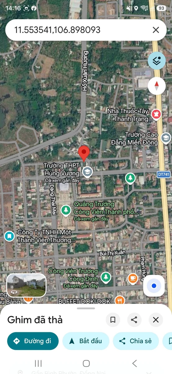 Bán đất Tân Phú Bình Phước 261.9 m² giá 2 tỷ 2 - Ảnh thu nhỏ 5