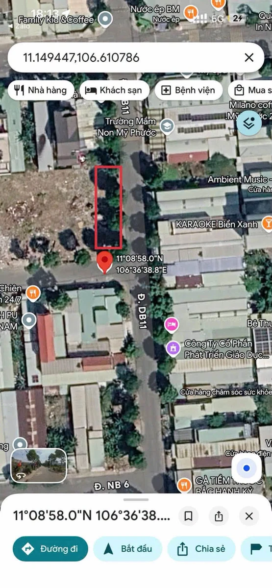 Bán lô góc mặt tiền đường NB5, 287m², 5 tỷ, Mỹ Phước 2 - Ảnh thu nhỏ 2