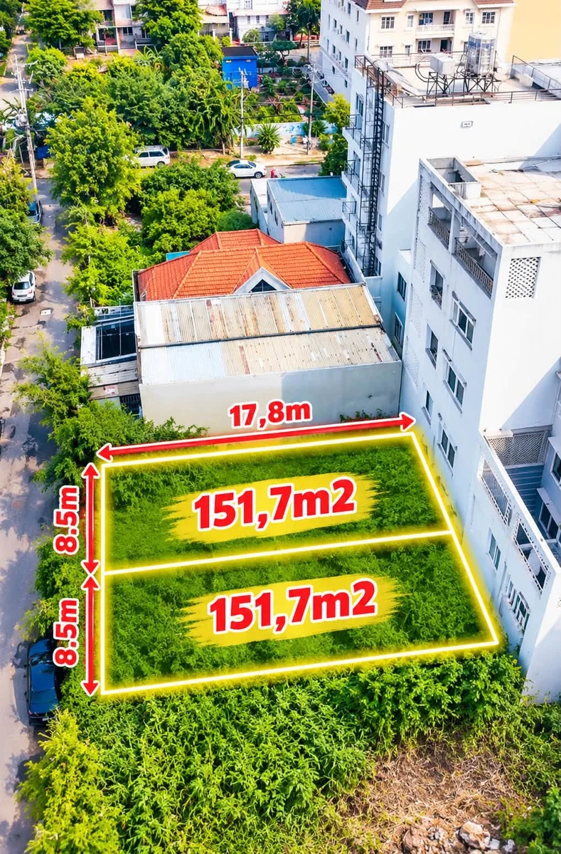 Bán 2 lô đất Thảo Điền, 151.7m² và 303.4m², sổ hồng - Ảnh 1