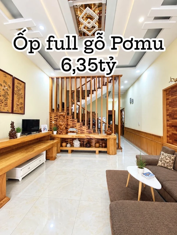 Bán nhà mặt tiền đường Trịnh Văn Cấn, 5x20,5m, 3 phòng ngủ, Buôn Ma Thuột