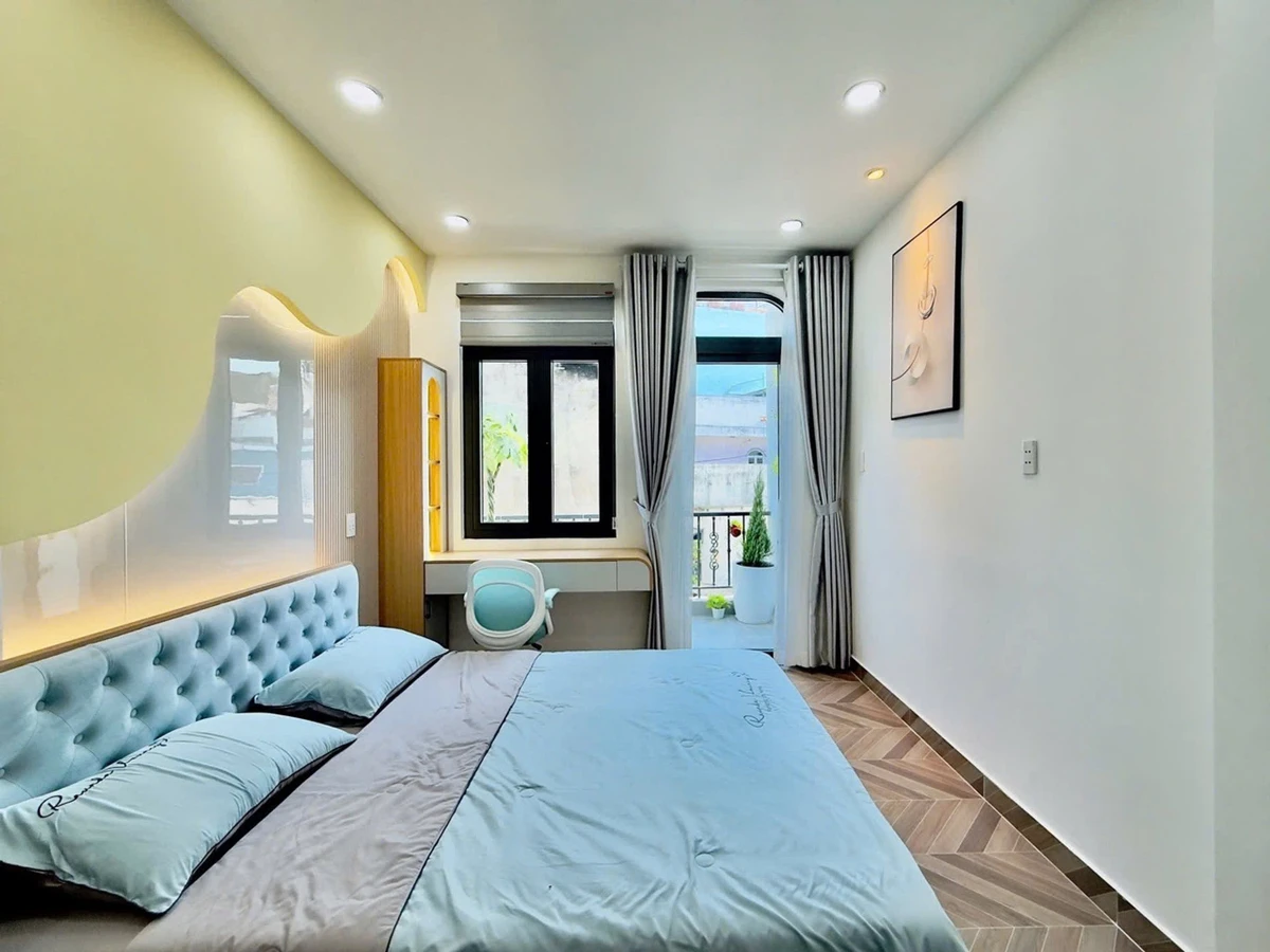 Bán nhà 3 tầng 50m2 5.5 tỷ nội thất cao cấp gần chợ Cây Quéo - Ảnh thu nhỏ 2