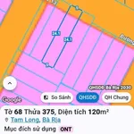 Bán đất mặt tiền Đường 13 120m² Tam Long - Ảnh thu nhỏ 2