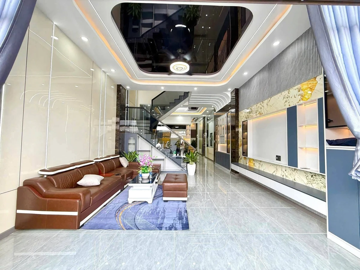 Bán nhà 1 trệt 2 lầu sân thượng 110m², 4 phòng ngủ, phường Đông Hòa, Thủ Đức - Ảnh thu nhỏ 2