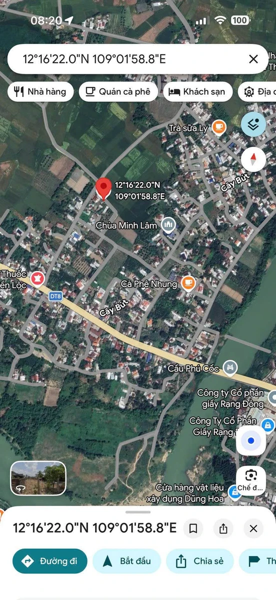 Bán lô đất Diên Lâm 75m2 gần Cầu Phú Cóc - Ảnh thu nhỏ 3