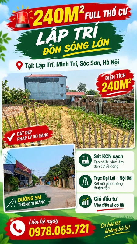 Bán đất 106m² mặt tiền 6,5m Thanh Trí, Hà Nội
