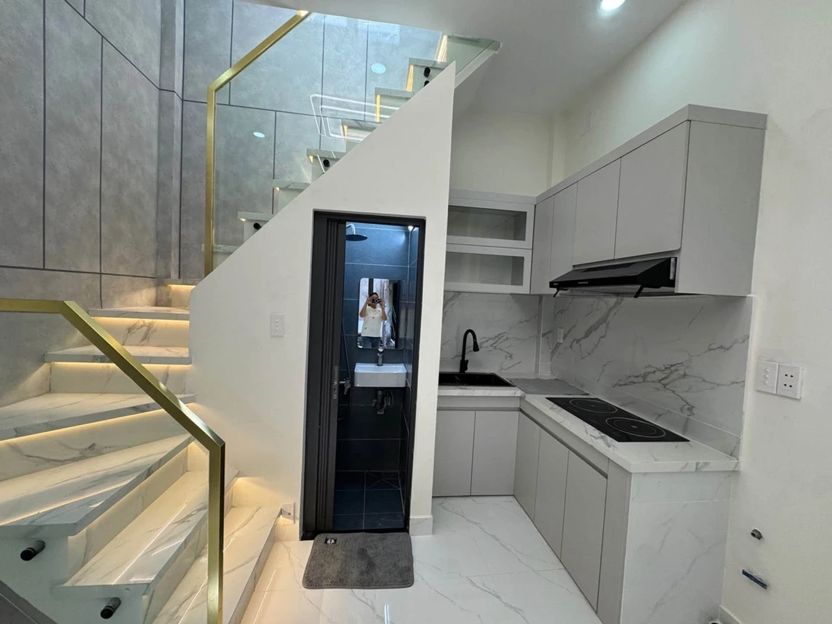 Bán nhà phố 25m2 trệt 1 lầu 2PN 2WC khu Bàu Cát, Hà Bá Tường, Tân Bình - Ảnh thu nhỏ 2