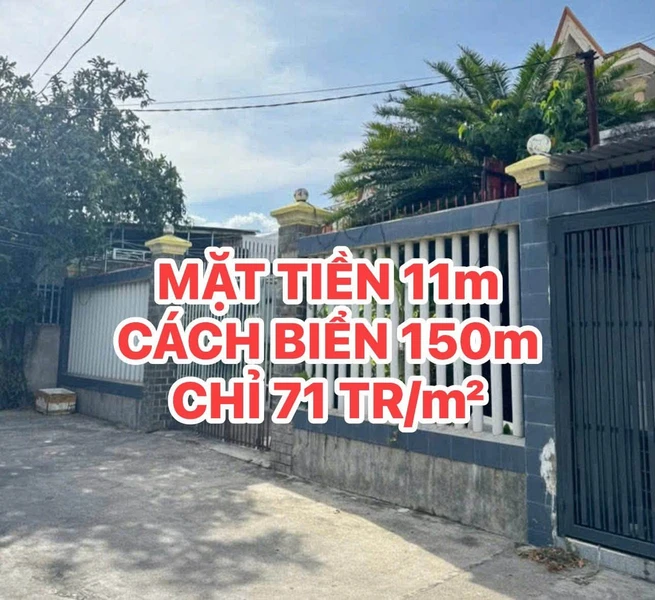 Bán đất 204m² với nhà 2 tầng Nha Trang, cách biển 150m