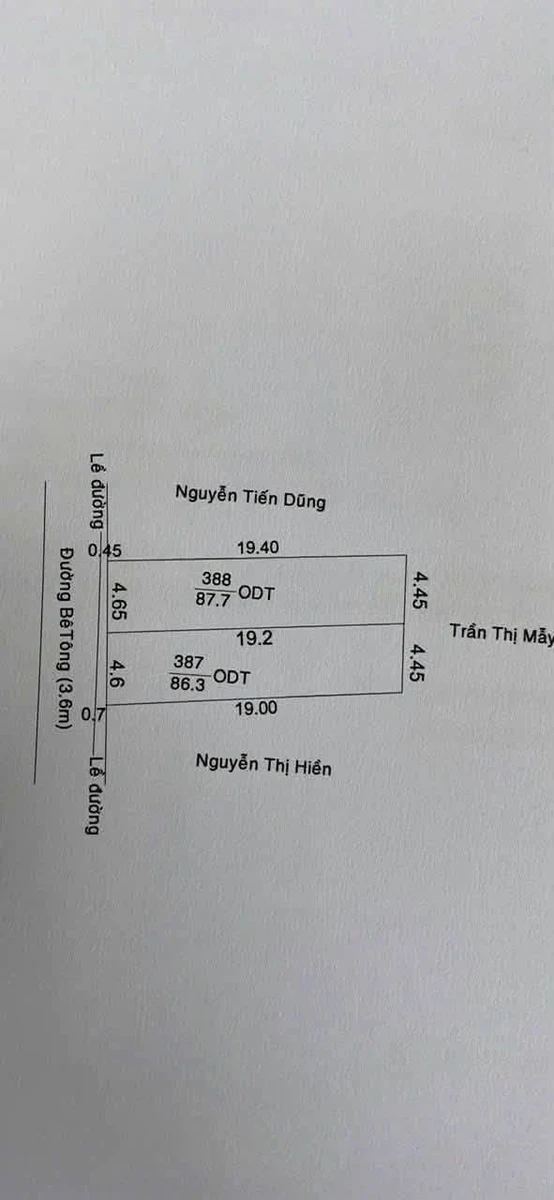 Bán đất nền 87m² Yersin, Thủ Dầu Một, Bình Dương 3 tỷ - Ảnh 1