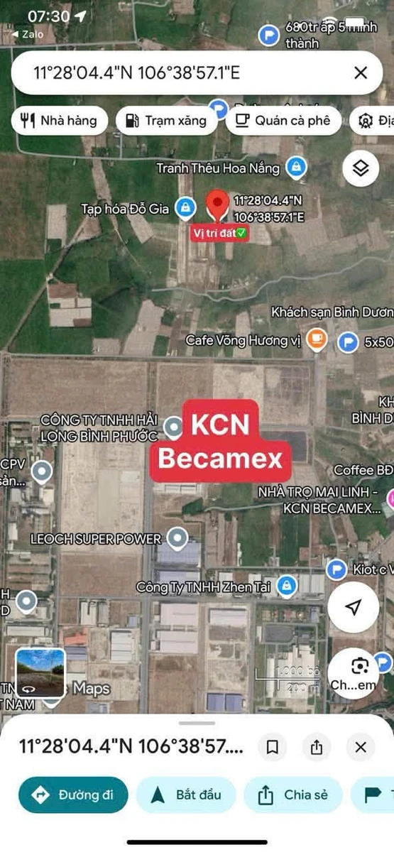 Bán đất xây trọ 250m² mặt tiền, 395 triệu Bình Dương - Ảnh thu nhỏ 4