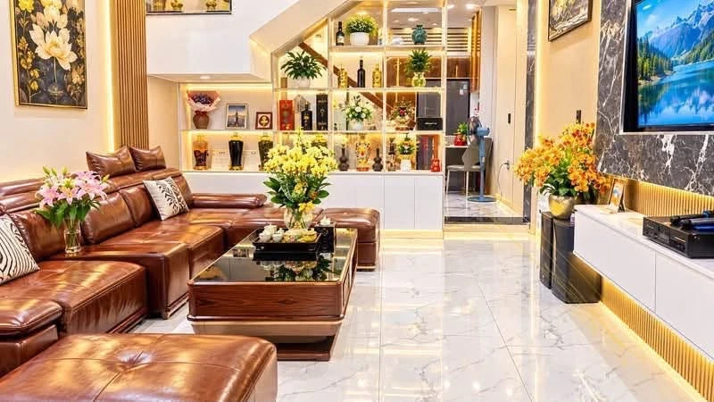 Bán nhà 54,5m2 x4 tầng, hơn 3,8 tỷ, đường Máng Hoàng Huy - Ảnh 1