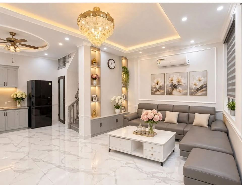 Bán nhà phố 45m² 4 tầng khu TDC Tam Kỳ 3.39 tỷ full nội thất - Ảnh 1