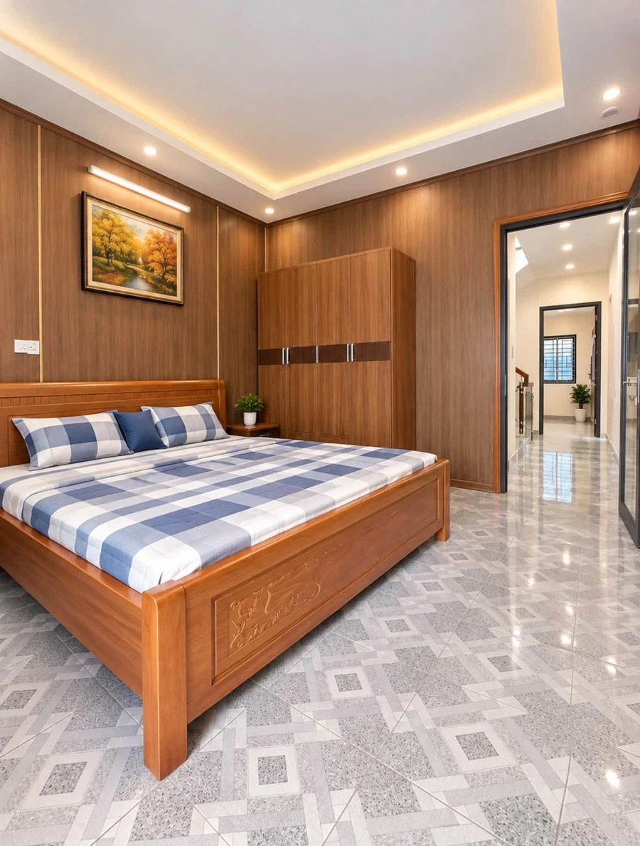 Bán nhà mặt ngõ Trung Lực 57m2, ngõ 2 ô tô tránh, tặng full nội thất - Ảnh thu nhỏ 4