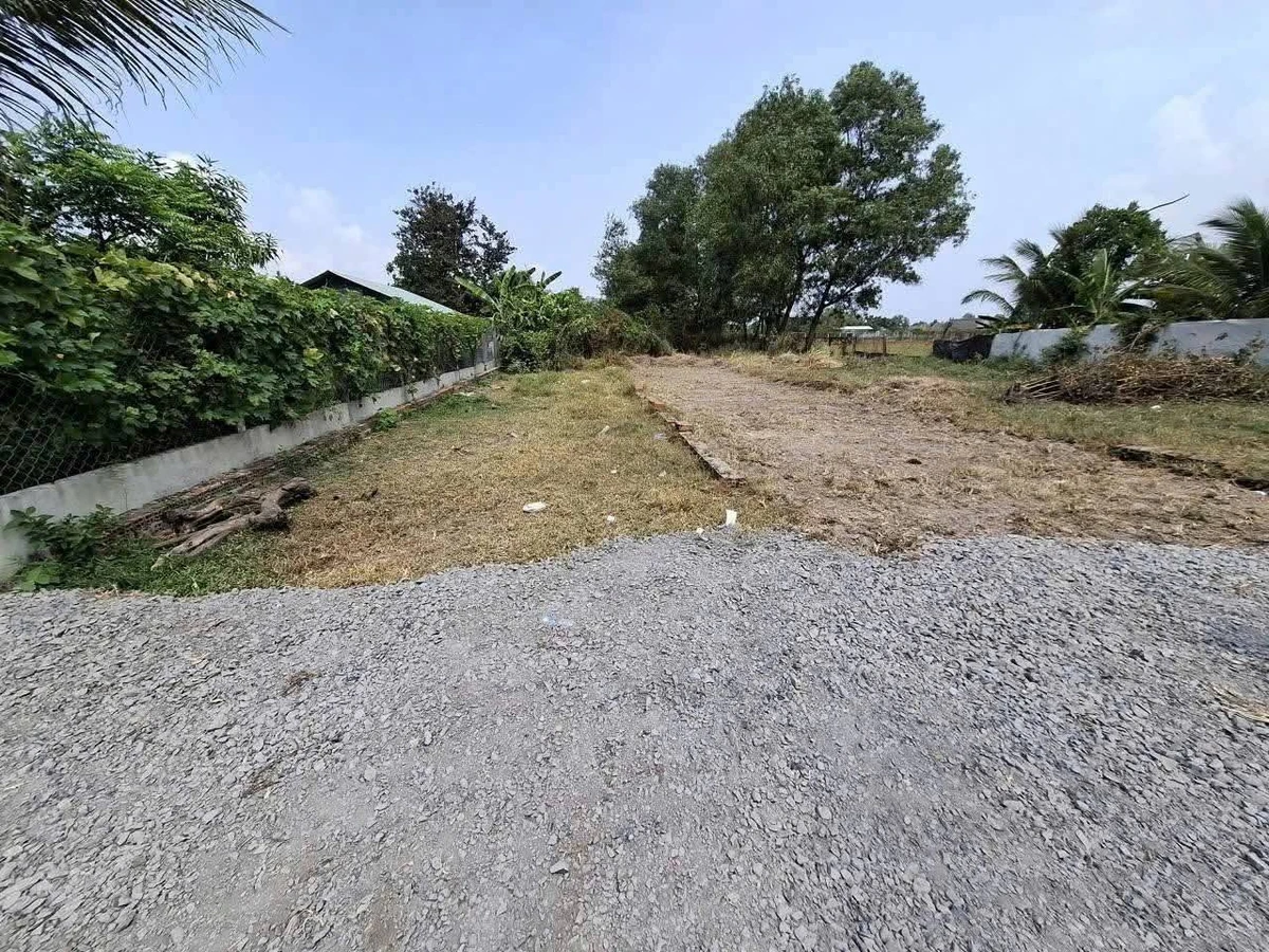 Bán đất thổ cư 5x19 95m² sổ hồng riêng giá 600 triệu tại Mỹ Nam, Đức Hòa - Ảnh thu nhỏ 4
