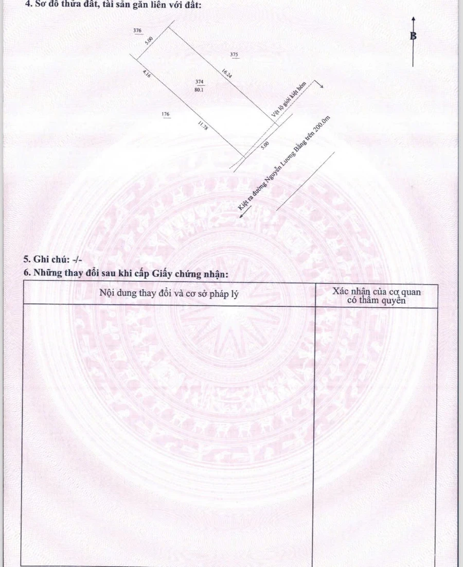 Bán đất kiệt ô tô Nguyễn Lương Bằng 80m² 3,3 tỷ - Ảnh thu nhỏ 3