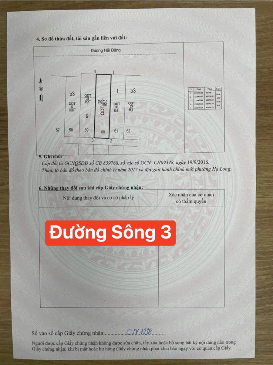 Bán đất 85,5m² Hạ Long Quảng Ninh - Ảnh thu nhỏ 3