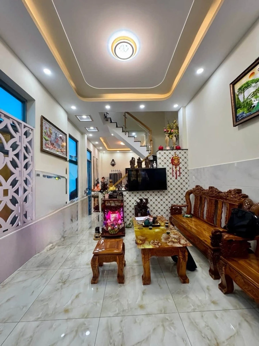 Nhà góc 2 mặt tiền 4 tầng, 4PN, 79m2 gần Lê Văn Quới, Bình Tân, 6 tỷ - Ảnh thu nhỏ 2