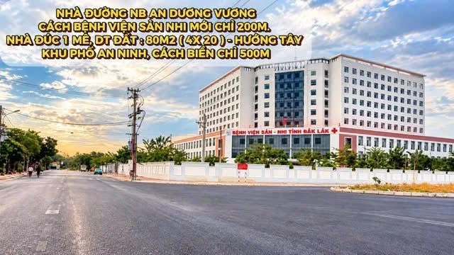 Bán đất tặng nhà 80m2 đường An Dương Vương - Ảnh 1
