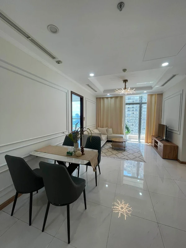 Cho thuê căn hộ 2PN, 84m2, 26 triệu/tháng, view sông, Quận 1