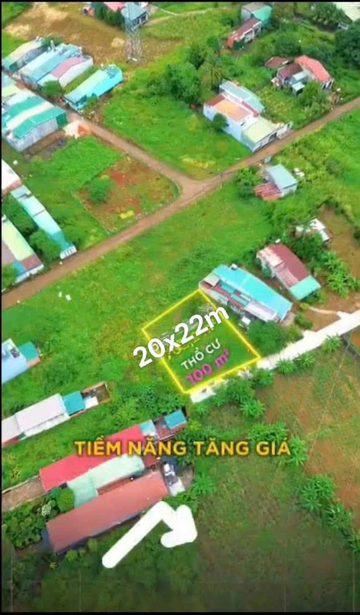 Bán đất nền 440m² Buôn Ma Thuột Đắk Lắk 1 tỷ 550 triệu - Ảnh 1