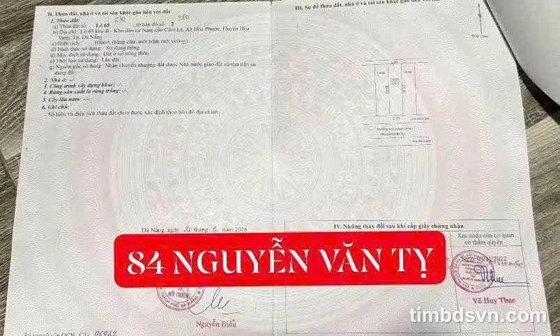 Bán đất 100m² Hòa Xuân 3,5 tỷ - Ảnh thu nhỏ 3