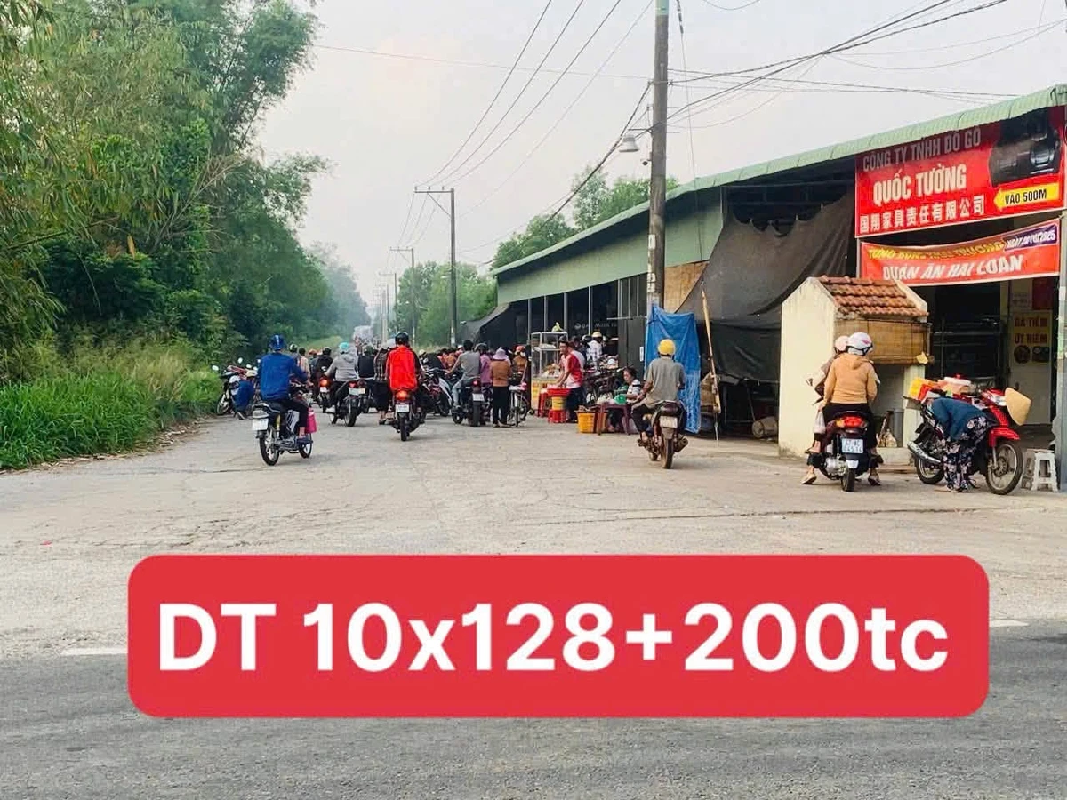 Bán đất xã Trừ Văn Thố 1280m2, mặt tiền kinh doanh, 2 tỷ - Ảnh 1
