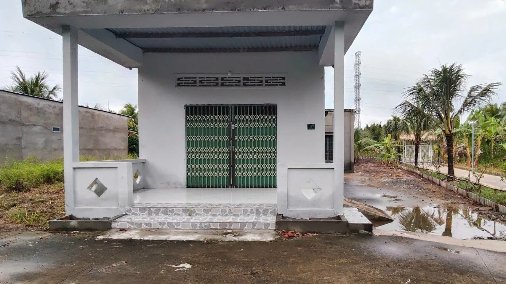 Bán 500m² đất thổ cư kèm nhà cấp 4, Vĩnh Long - Ảnh 1