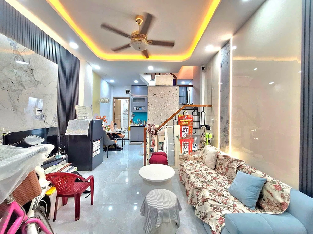 Bán nhà 3PN Chu Văn An, P12, Bình Thạnh, 40m², 5.8 tỉ - Ảnh thu nhỏ 2