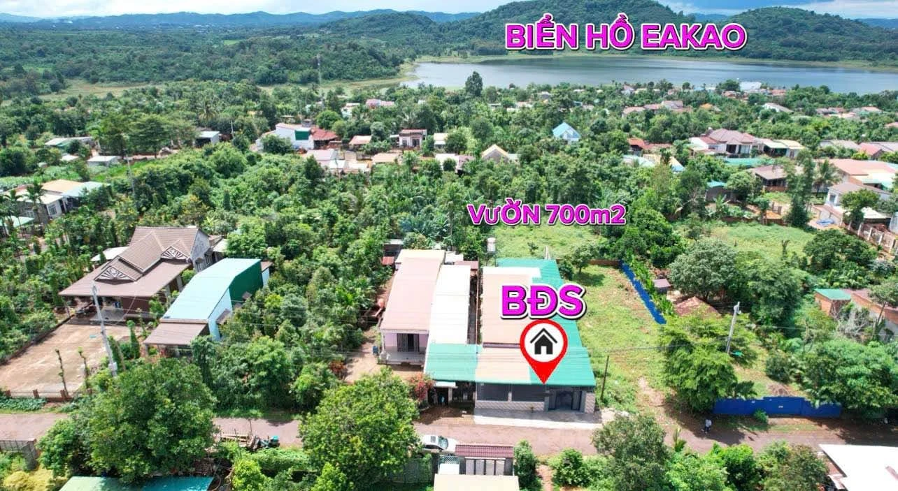 Bán nhà vườn 1000m2 gần Hồ Eakao, Đắk Lắk, 3 tỷ 190 - Ảnh 1