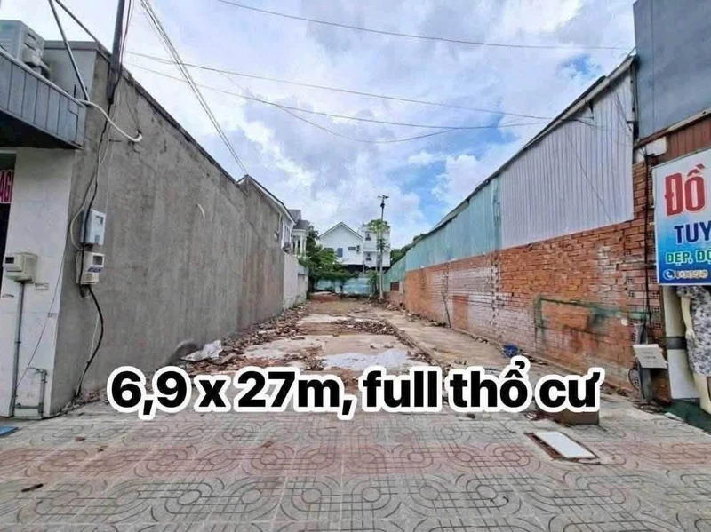 Bán mặt tiền kinh doanh đường Hùng Vương 185m2 Bà Rịa