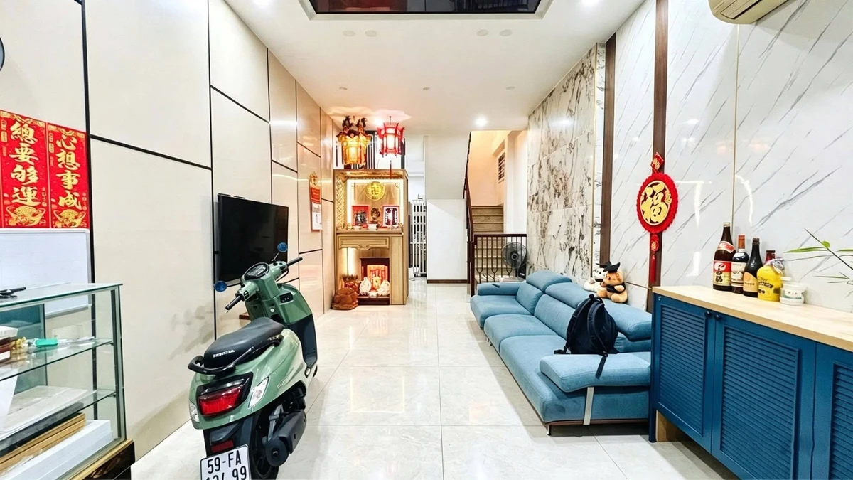 Bán nhà 64m² 1 trệt 3 lầu sân thượng đường Thạch Thị Thanh, Tân Định, Quận 1 - Ảnh thu nhỏ 4