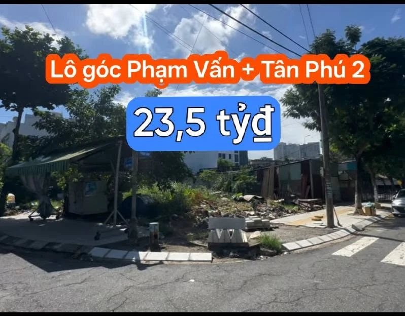Bán đất góc Phạm Văn, Tân Phú, 174m², 23.5 tỷ - Ảnh 1