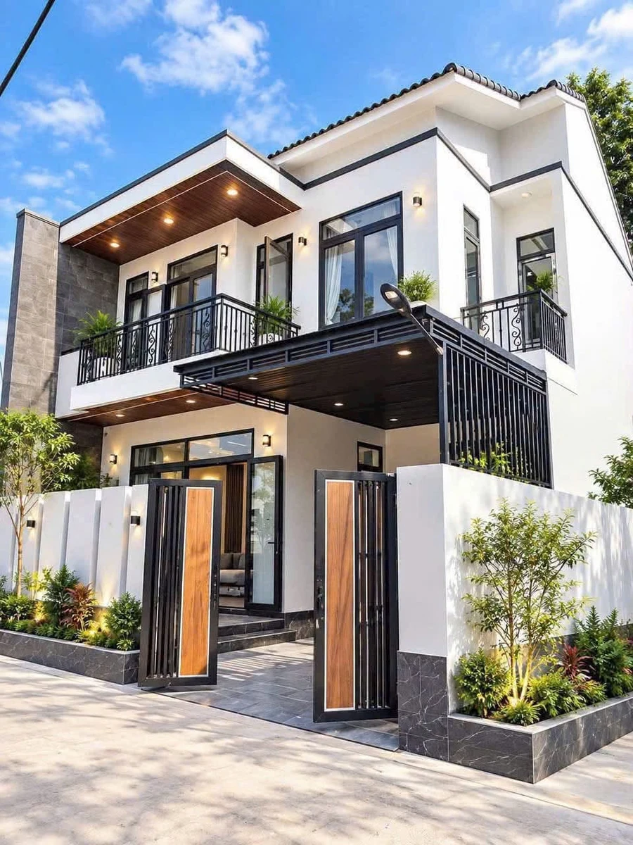 Nhà 2 tầng 3 PN cạnh KQH Bàu Vá, 100m² sàn 165m² - Ảnh 1