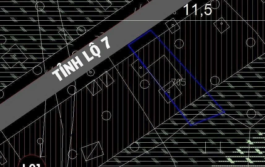 Bán đất mặt tiền Tỉnh Lộ 7, Củ Chi 1.483m², 7.7 tỷ - Ảnh 1