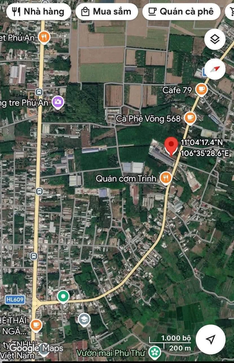 Bán lô đất mặt tiền ĐT748 hơn 2000m² Phú An - Ảnh thu nhỏ 3