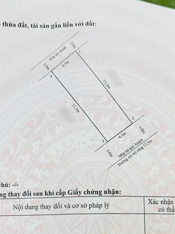 Bán đất 60m² Lê Hồng Phong, Hải Phòng