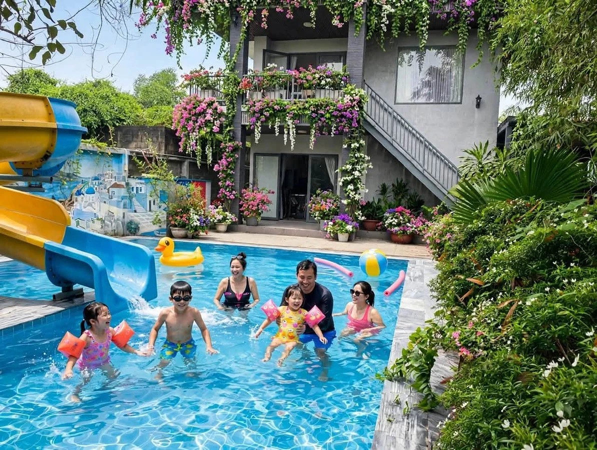 Bán villa 2 tầng hồ bơi 841m2 tại xã Phước Vĩnh An, Củ Chi giá 8 tỷ - Ảnh thu nhỏ 2