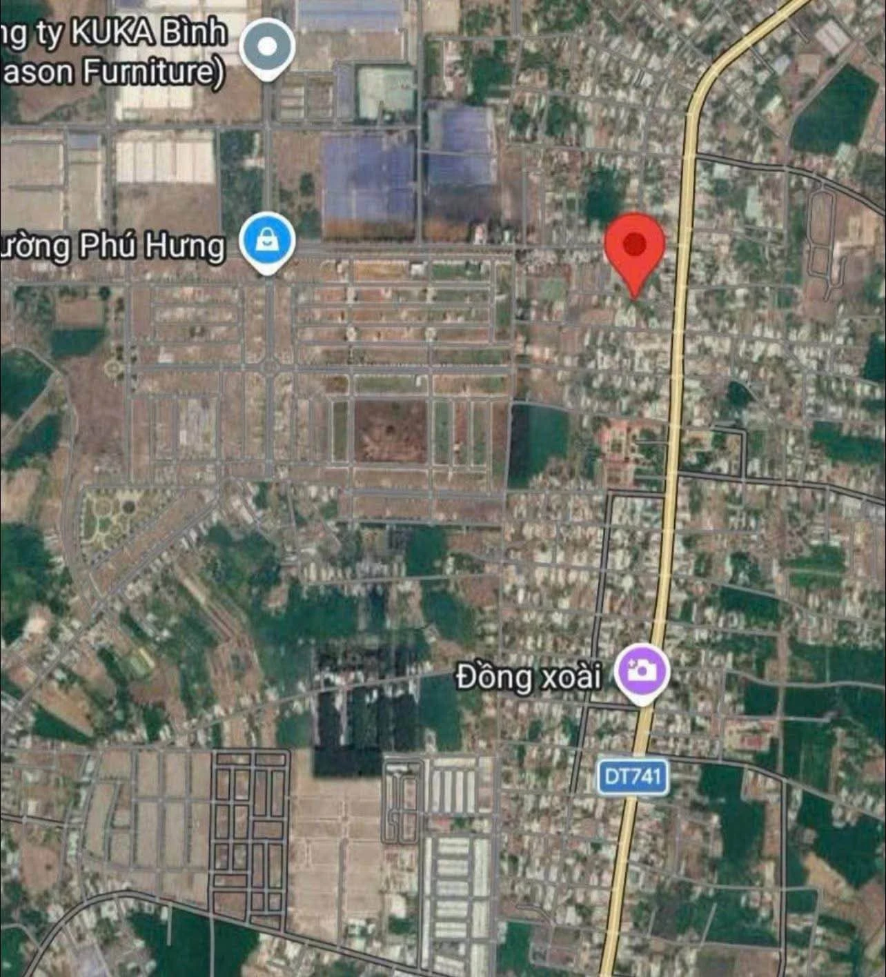 Bán đất Đồng Xoài 500m2 giá 1 tỷ - Ảnh 1